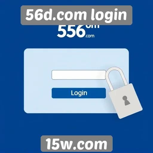 Acesso seguro ao site 56d.com login